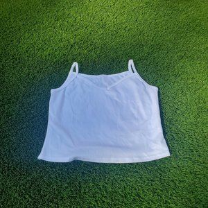 White Cami Tank Top